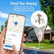 RSH Compatible With Android Smart Tags, Wireless Air Tracker, Compatible With Find Hub App, Precise Positioning Anti-Loss Device, Compatible With Xiaomi, Keys, Wallet, Suitcase, Bag, Supports Family Sharing, Replaceable Battery - Multicolor - View 8