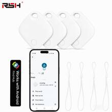 RSH Compatible With Android Smart Tags, Wireless Air Tracker, Compatible With Find Hub App, Precise Positioning Anti-Loss Device, Compatible With Xiaomi, Keys, Wallet, Suitcase, Bag, Supports Family Sharing, Replaceable Battery - Multicolor - View 11