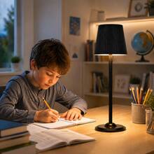LED Premium Touch Control Tall Table Lamp, USB-C Charging Port, 3-Color Stepless Dimming, Touch Control, Smart Lighting, Bedside Night Light, Height Adjustable, Metal Body - Modern Mushroom Lampshade Design, Suitable For Home Decor, Living Room, Patio, Dining Room, Bar - Tall Lamp - View 8