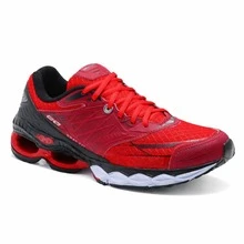 Men's Athletic Shoes For Gym, Wave Creation 20, Lightweight And Comfortable For Walking - Red/Red - View 3