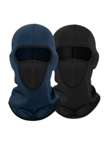 1pc/2pcs Unisex Anti-UV Riding Face Mask, Motorcycle Neck Gaiter, Breathable For Outdoor Sports, Suitable For Daily Outings, Skiing, Cycling, Parties, Etc. - Multicolor - View 20