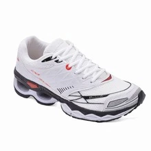 Men's Athletic Shoes For Gym, Wave Creation 20, Lightweight And Comfortable For Walking - 白色/白色 - 查看 5