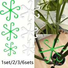 1set/2/3/6sets Climbing Plant Support Rack, Sturdy Plant Fixing Clips, Flower Stem Storage Rack, Multi-Functional, Durable And Aesthetic. - Multicolor - View 2