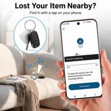 RSH Compatible With Android Smart Tags, Wireless Air Tracker, Compatible With Find Hub App, Precise Positioning Anti-Loss Device, Compatible With Xiaomi, Keys, Wallet, Suitcase, Bag, Supports Family Sharing, Replaceable Battery - Multicolor - View 4