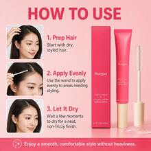 Hoegoa Hair Taming Wand Flyaway Hair Stick Slick Back Styling Cream Frizz Control Edge Tamer Travel Size Cream Haircare 0.6oz - 正裝 - 查看 7