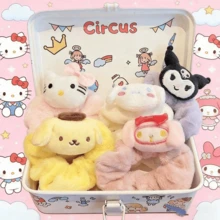 1pc Cartoon Theme Cute Hair Scrunchie, Non-Slip Headband, New Cute Pink Cartoon Hair Tie, Women's Vacation Outfit, Cute Cartoon Hair Clip, Fashion Accessory, Hair Accessory, Hairstyle Tool, Curly Hair Accessory, Autumn, Travel, Hairstyle Tool, Hair Care Product, Autumn, Women's Hair Accessory, Perfect Gift For Family, Friends And Classmates! Hair Accessory, Home Bathroom Decor, Autumn Decor, Back To School Season - Multicolor - View 4
