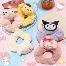 1pc Cartoon Theme Cute Hair Scrunchie, Non-Slip Headband, New Cute Pink Cartoon Hair Tie, Women's Vacation Outfit, Cute Cartoon Hair Clip, Fashion Accessory, Hair Accessory, Hairstyle Tool, Curly Hair Accessory, Autumn, Travel, Hairstyle Tool, Hair Care Product, Autumn, Women's Hair Accessory, Perfect Gift For Family, Friends And Classmates! Hair Accessory, Home Bathroom Decor, Autumn Decor, Back To School Season - Multicolor - View 3