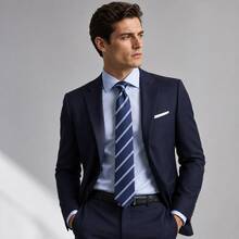 rayas azul marino