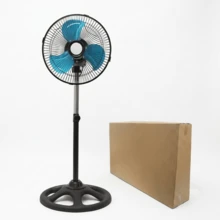 Pedestal Fans - Black - View 10