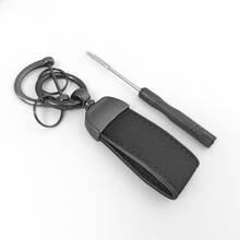 Short Leather Keychain, Fashionable Microfiber Leather Key Chain, Suede Key Ring Car Key Chain Pendant Creative Gift For Women And Men, Cool Fashion Car Key Chain, Car Key Chain, Minimalist Key Chain Key Ring Lanyard, Halloween, Christmas - A - View 9