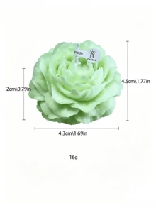 1件牡丹香氛蠟燭，由優質天然大豆蠟製成，質地細膩光滑，提取自植物精油與天然大豆蠟基底，可喚起植物香氣並重塑居家氛圍。使用溫和不刺激的大豆蠟作為載體，可長效燃燒且無煙，創意裝飾香氛空間。適用於派對、生日、婚禮、燭光晚餐、情人節禮物、週年紀念等場合，營造浪漫氛圍。多色可選 - 彩色 - 查看 15
