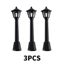 6 piezas Adorno decorativo con diseño de farol de calle, un excelente regalo - Negro - Ver 7