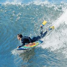 Boogie Boards For Beach, 33"/37"/41" Lightweight Body Board, Bodyboard For Kids Adults Surfing - Rainbow Vortex - View 3
