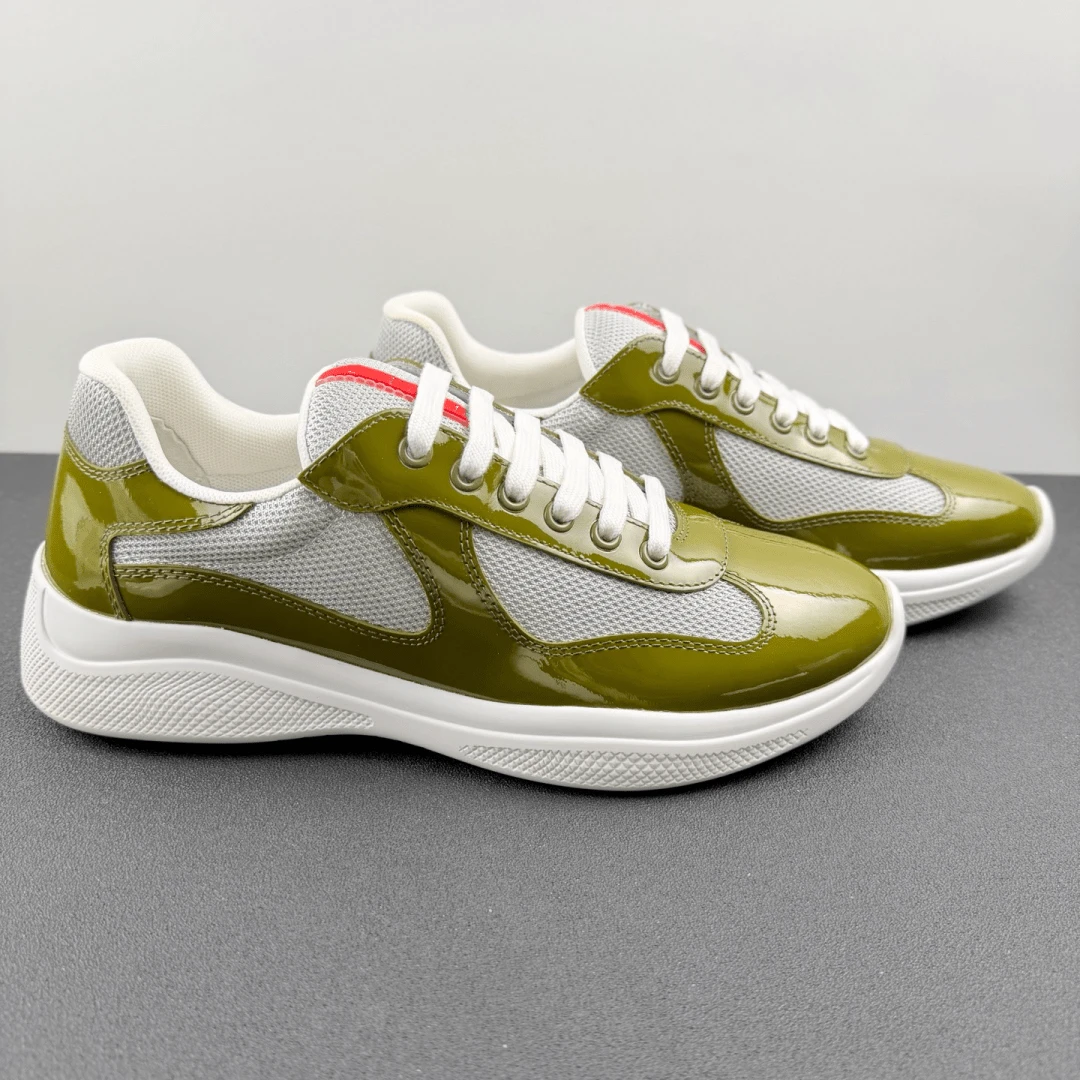 Copa America 2026, Breathable Sneakers, Casual Low-Top Street Style Sneakers For Summer, Suitable For Men And Women, Durable, Sporty Low-Top - Olive Green(橄欖綠) - 查看 1