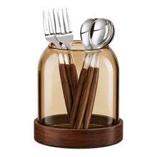 WGROOM 7pcs (1 Can 3 Forks 3 Spoons) Stainless Steel Coffee Spoons Fruit Forks Home Kitchen Restaurant Living Room Dessert Spoons Cutlery Set Suitable For Wedding Banquet Gift Birthday - Multicolor - View 5