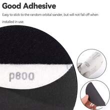 76pcs Headlight Restoration Kit, 3 Inch 75mm Car Polishing Pads With Sandpaper, Car Waxing Sponge Polishing Pads, Suitable For Car Detailing, Headlight Restoration, Vehicle Maintenance, Easy-To-Use Protective Pads, Precision Polishing, Wax Applicator, Car Enthusiasts - Black - View 5