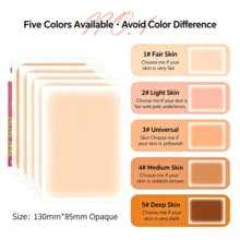 20/30/50pcs Tattoo Cover Stickers, Fragrance-Free, Transparent, Waterproof, Lightweight, Natural Appearance, No Battery Or Power Required, Portable Bandage Accessories, Suitable For Summer Travel, Tattoo Coverage, Travel, Travel Essentials, Bedroom, Vacation Accessories, Miscellaneous - Multicolor - View 1