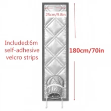 Accesorio para Aire Acondicionado Portátil, Utilizado para Aislamiento y Protección contra el Polvo para Reducir el Intercambio de Calor, Versiones Regular y Mejorada Disponibles, Múltiples Tamaños Compatibles - A - Ver 12