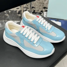 Copa America 2026, Breathable Sneakers, Casual Low-Top Street Style Sneakers For Summer, Suitable For Men And Women, Durable, Sporty Low-Top - Sky Blue (天藍色) - 查看 2