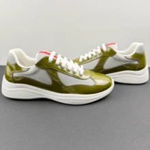 Copa America 2026, Breathable Sneakers, Casual Low-Top Street Style Sneakers For Summer, Suitable For Men And Women, Durable, Sporty Low-Top - Olive Green(橄欖綠) - 查看 2