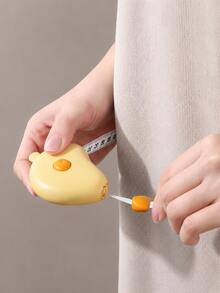 Cute Mini Automatic Retractable Tape Measure, Perfect Choice For Fitness Enthusiasts, Essential Tool For Precise Measurement Of Chest, Arm And Waist Circumference - Multicolor - View 6