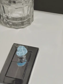 長指甲馬桶沖水按鈕 極簡心形浴室水箱輔助開關配件 馬桶按壓器 - 心型 - 查看 2