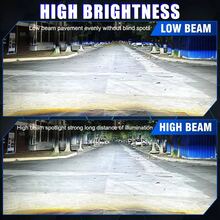 HYNBYZJ 1PC/2pcs H4 Bi Mini LED Projector Lens Car Bulb EMC Auto Headlight Turbo Lamps Canbus Plug And Play Dual Motorcycle High Low Beam 12V 24V - A - View 8