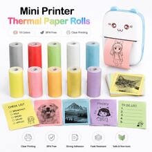 Colored Printer Paper, Thermal Printer Paper For Mini Portable Printer, 57 X 25mm, Thermal Labels For Most Pocket Printer - View 4