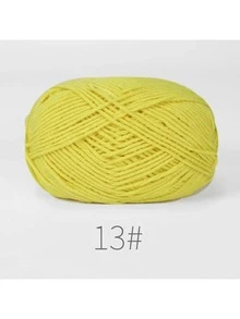 EDCUEBE7 1件/約50g 混色手工鉤針毛線套組，柔軟舒適的編織毛線，多用途適用於鉤針錢包、衣物、地毯及其他手工項目，非常適合DIY情人節禮物，製作錢包、手提包等（隨機包裝） - 單色 - 查看 19