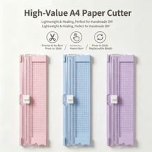 1pc Portable Cutting Mat, Dual-Direction Small A4 Paper Cutter, Mini Portable Student Paper Cutting Mat, Photo & Origami Cutting, Student Friendly, DIY Craft - Sets - View 7