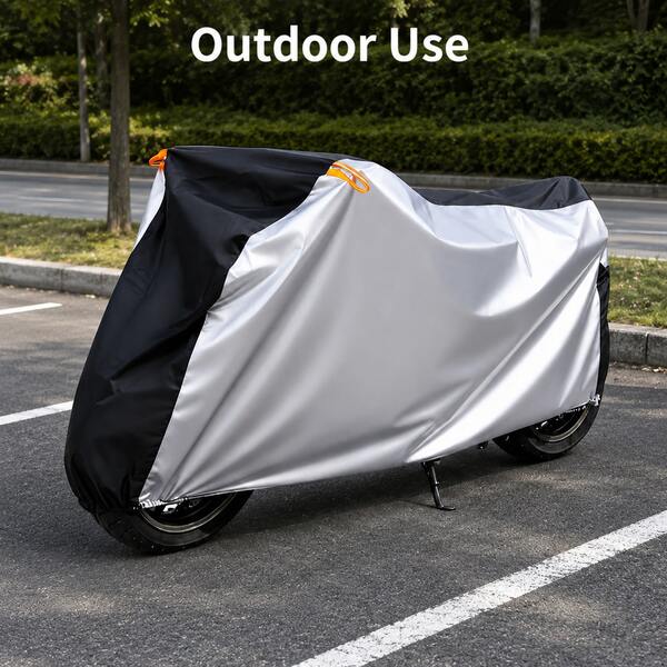 Motorcycle Rain Cover, Outdoor Storage Use, Waterproof And UV-Resistant, Suitable For All Types Of Motorcycles And Bicycles, Year-Round Use, Made Of Waterproof Film Material, Long-Term Wind And Rain Resistance, Outdoor Protection, Dust-Proof, Rain-Proof, Sun-Proof, UV-Resistant