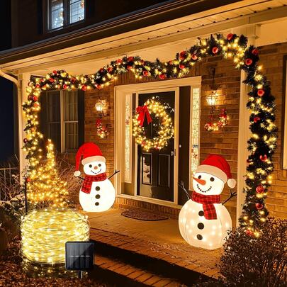 1 buc. șir de lumini solare cu 50 de LED-uri din sârmă de cupru, lumini solare de grădină pentru exterior, impermeabile, cu 8 moduri de iluminare, senzor luminos inteligent, se aprind automat la amurg, perfecte pentru decorarea grădinii, curții și peisajului, pentru copaci, garduri, Crăciun, petreceri de nuntă, decor exterior frumos pentru grădină
