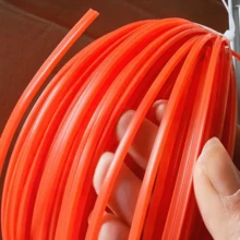 2.4mm Lawn Mower Cutting Rope, 10m Round Rope Lawn Mower Line, Brush Cutter Weeding Line, Efficient Lawn Care, Garden Tools, Wear-Resistant Lawn Mower Accessories, Round Rope Lawn Mower Line For Electric Lawn Mowers And Brush Cutters - 2.4mm*10m - View 5