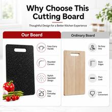 1/3pcs Marble Pattern Cutting Board Set, Kitchen Prep Board, Raw And Cooked Food Separation, Home Fruit And Vegetable Cutting Board, Kids Prep Board - View 5