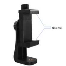 VeFly 通用 360° 三腳架支架,附 1/4" 螺絲孔與手機適配器座 - 查看 3