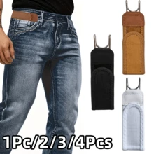 1Pc/2/3/4Pcs Hook-And-Loop Elastic Waistband, No-Buckle Invisible Waist Closure, Hook And Loop Fastener, No-Buckle System Suitable For Hunting, Fishing, Camping - Compatible With Uniforms, Outdoor Activities (Fitted Style) - Multicolor - View 13