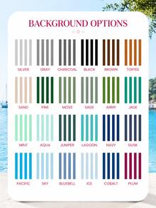 Personalized Bachelor/Bachelorette Party Backdrops, Bridal Shower Backdrops, Custom Name Party Banners, Striped Photo Backdrop Decorations - Multicolor - View 9