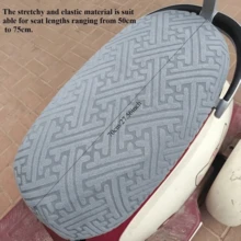 新款高彈性摩托車保暖套，採用柔軟優質布料與彈性技術，舒適貼合設計，適用於多款女性機車與電動單車，四季通用，防燙防滑 - 紋理座椅套 - 查看 13