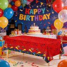 1/3pcs City Spider Web Disposable Plastic Tablecloth, Cartoon Spider ...