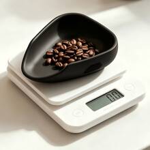 Taza de silicona para café y bandeja de almacenamiento de té, contenedor de medición de dosis única para granos de café y té de hoja suelta, estación de dosificación de espresso compacta, accesorio de preparación de granos de café para encimera de cocina - Alta calidad - Ver 3