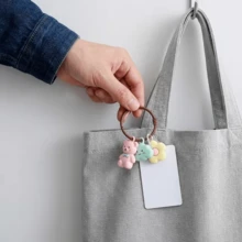 10/15/20/30/40/50Pcs Colorful Open Round Rings, Random Colors, Metal Round Loose Leaf Rings, Multi-Color Candy Color DIY Jewelry Accessories, Suitable For Planner Card Storage, Office Document Binding, Keychain Rings, Photo Album Notebook Binding - Multicolor - View 8