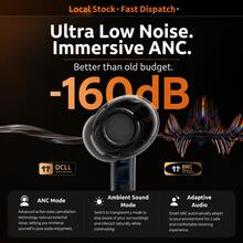 Wireless Noise Cancelling Earbuds With Adaptive Sound, Immersive Audio, Heart Rate & Fitness Tracking, Real-Time Translation, Long Battery Life, Comfortable Secure Fit, Perfect For Work, Travel, Sports & Everyday Use - White - View 5