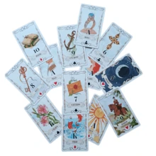 36-Card Lenormand Deck – Vintage Magic Book Style Oracle Cards, Classic Fortune Telling Game For Divination,Suitable For Beginners - Multicolor - View 3