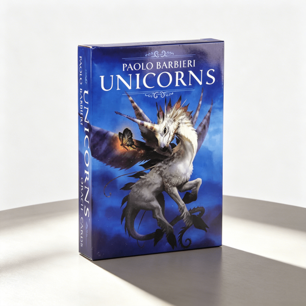 Unicorns Oracle By Paolo Barbieri – 34-Card English Edition Oracle Deck. Featuring Unicorn And Mythical Beast Designs, This Deck Is Suitable For Divination And Future Forecasting-Ideal For Tarot Enthusiasts And Those On A Spiritual Path.