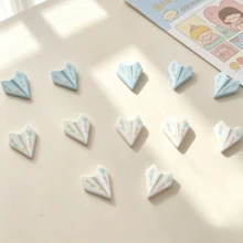 10/20pcs Fashion Mini Airplane Charms, Moisture-Resistant Resin Accessories, Suitable For DIY Jewelry Making And Hair Clips - Random Colors - Multicolor - View 9