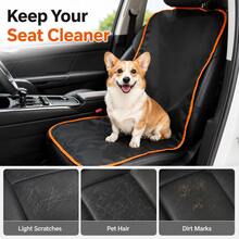 Pet Car Seat Cover, Lightweight & Easy To Store And Carry, Anti-Dirt & Anti-Scratch Car Seat Protector, Travel Dog Mat, Universal Fit For Passenger Seat Car Accessory - Car Pet Mat - View 9