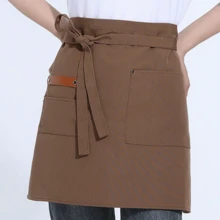 1PC Solid-Colored Cross-Fronted Sleeveless Apron, A Simple And Stylish New Design For Home Kitchens. Waterproof And Oil-Resistant, Perfect For Cooking And Dining Purposes. - Multicolor - View 16