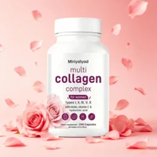 Miriyalyad  Multi Collagen Pills For Women & Men, 240 Capsules | Type I, II, III, V, X - Hydrolyzed Collagen Peptides With Biotin, Hyaluronic Acid & Vitamin C | Hair, Skin, Nail & Joint Support - 2PCS - 查看 3