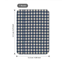 GIIPPA 1 pieza Funda Kindle a cuadros azul marino y beige con correa ajustable para la mano, función de activación y suspensión automática, cubierta de cuero PU compatible con Kindle Paperwhite 5/6/7/10/11/12 Gen, Kindle Colorsoft 1st Gen, Basic Kindle 8/10/11 Gen All Kids & Signature Editions, regalo perfecto de Navidad, San Valentín, Acción de Gracias, Halloween y cumpleaños para amantes de los libros, niñas, estética tradicional asiática retro minimalista - Multicolor - Ver 9
