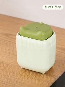 1pc Cute Pastel Cat Face Dish Soap Dispenser Pump Boxes, One-Hand Press Liquid Container For Kitchen Sink, Plastic Hand Soap Holder With Controlled Dispensing For Family Countertop, All-Season - Multiple Colors and Styles - View 4